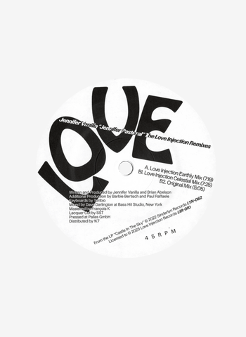 Jennifer Vanilla, Jennifer Pastoral (Love Injection Remixes) 12"