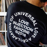 Love Injection "Universal Love" Tee Black