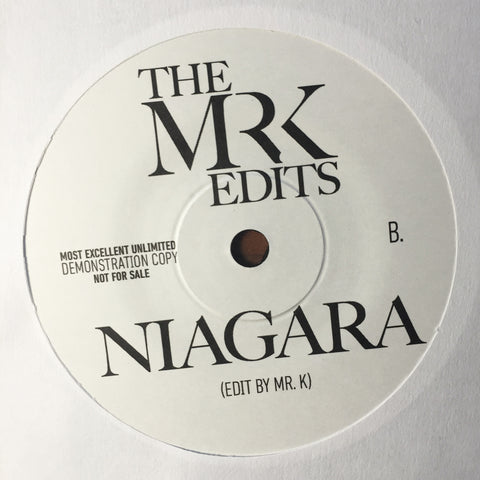 Bra / Niagara - Edits By Mr. K 7"